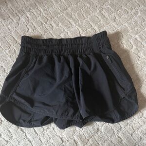 Black Women's Athletic Shorts